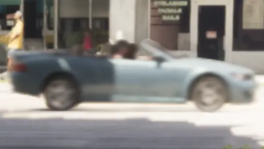 کنار یک Zion Cabrio در بیساید.