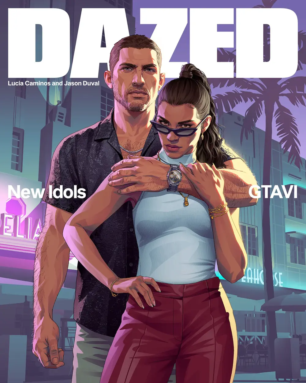 آثار هنری اختصاصی بهعنوان بخشی از شمارهی پاییز ۲۰۲۶ Dazed Digital.