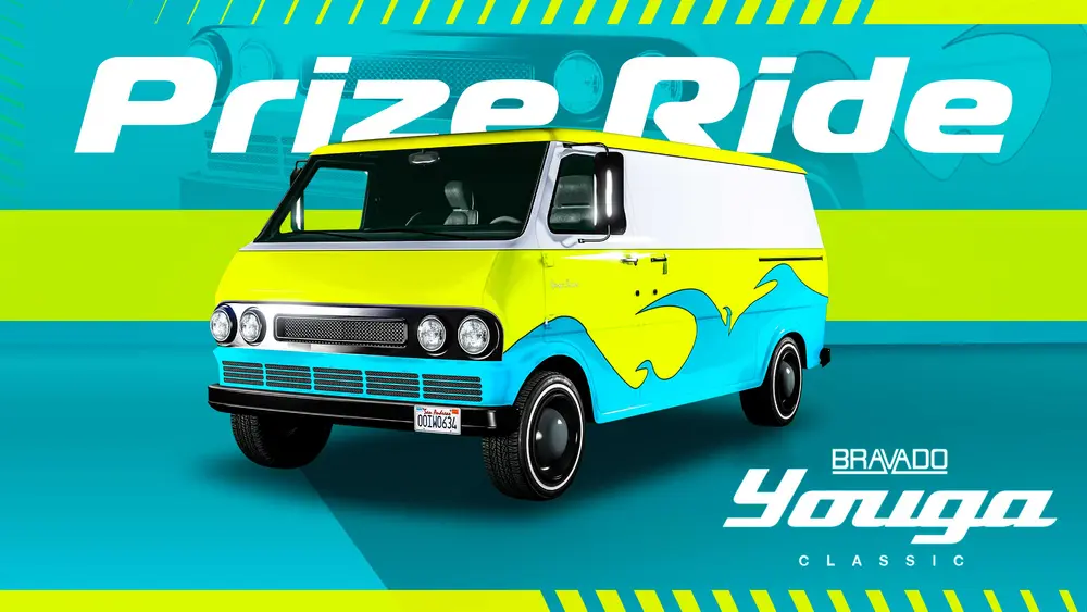 آگهی Prize Ride.