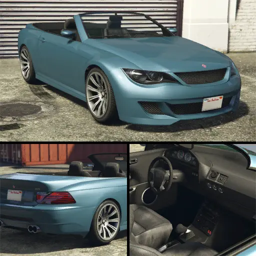Zion Cabrio در Southern San Andreas Super Autos.