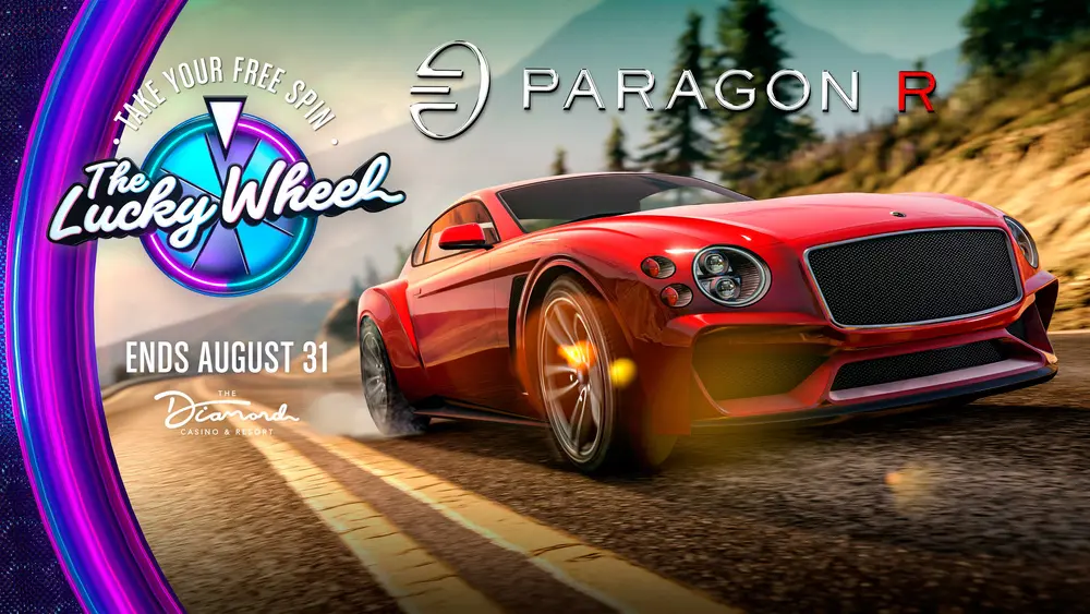 دومین آگهی Lucky Wheel.