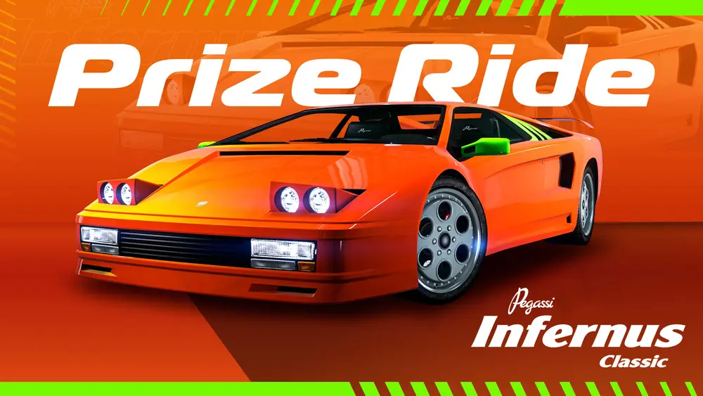 آگهی Prize Ride.