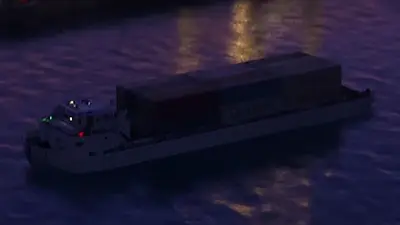 Shipyard De Hoop Brion-inspired barge