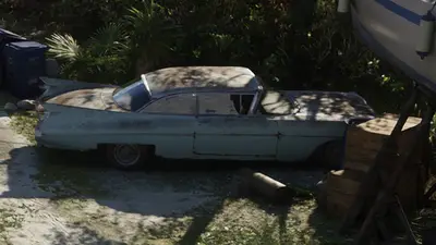 1959 Cadillac-inspired car