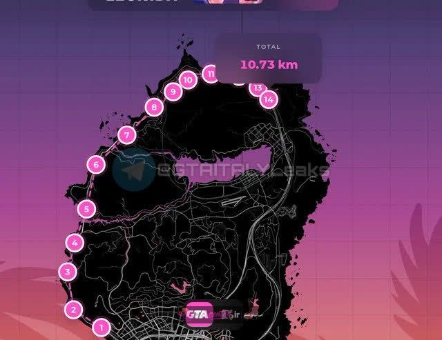 وسعت Vice City تقریباً در حد GTA V!