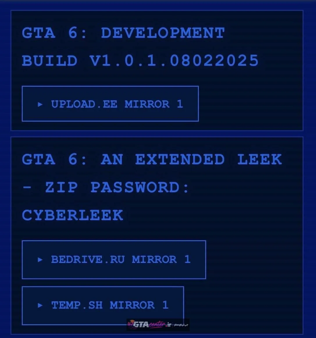  بیلد GTA VI به قیمت ۴۰ دلار؟ حواستون باشه، کلاهبرداریه! 